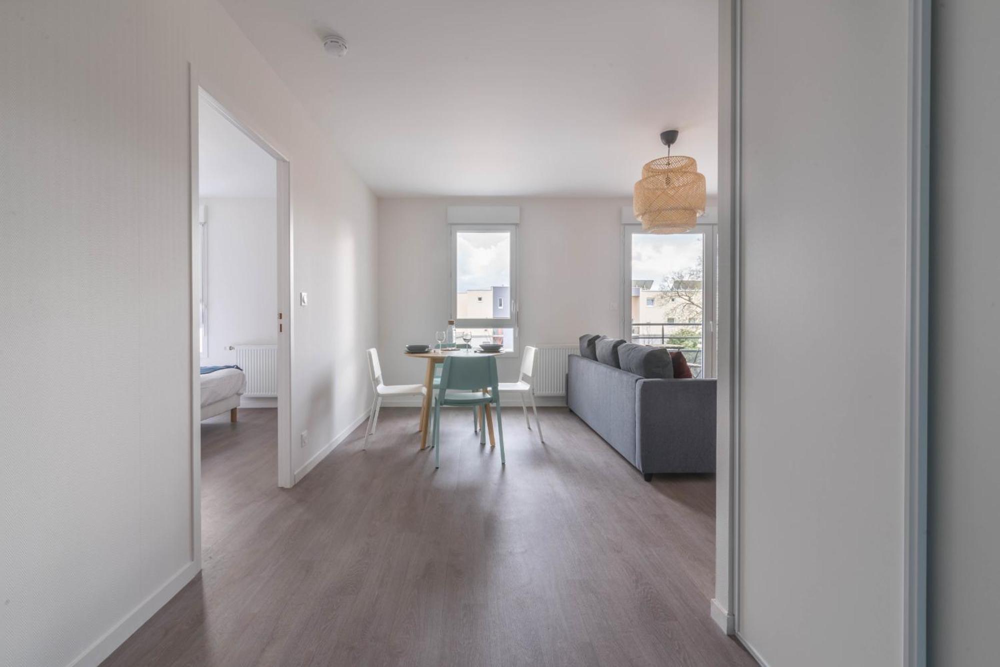 Apartmán Theo - T2 Proche Gare Le Mans Exteriér fotografie