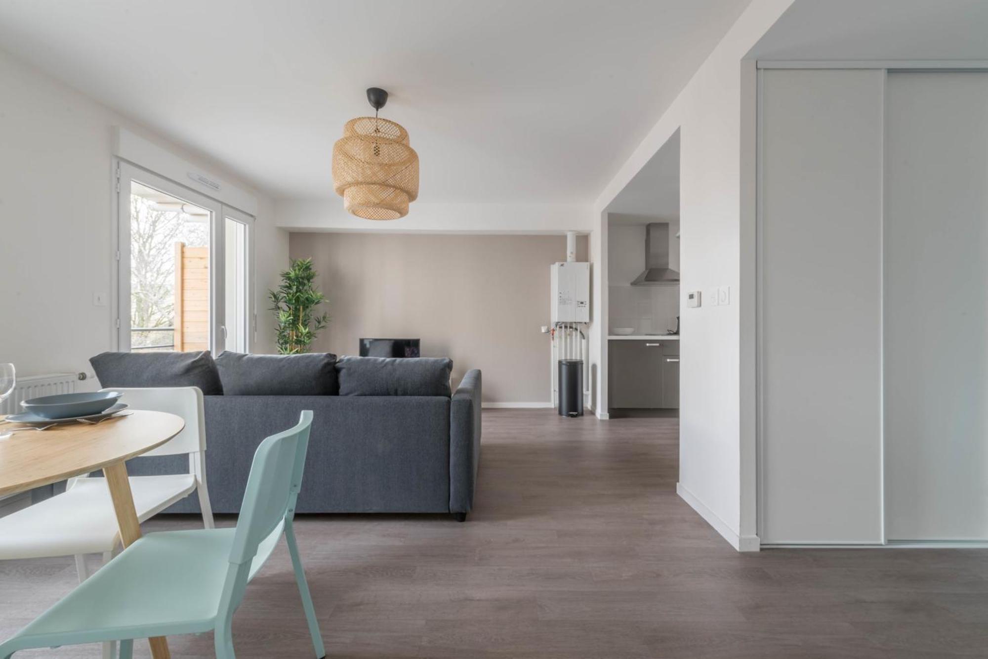 Apartmán Theo - T2 Proche Gare Le Mans Exteriér fotografie